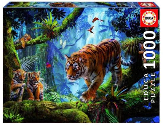 Tigers in the tree - Puzzel (1000)