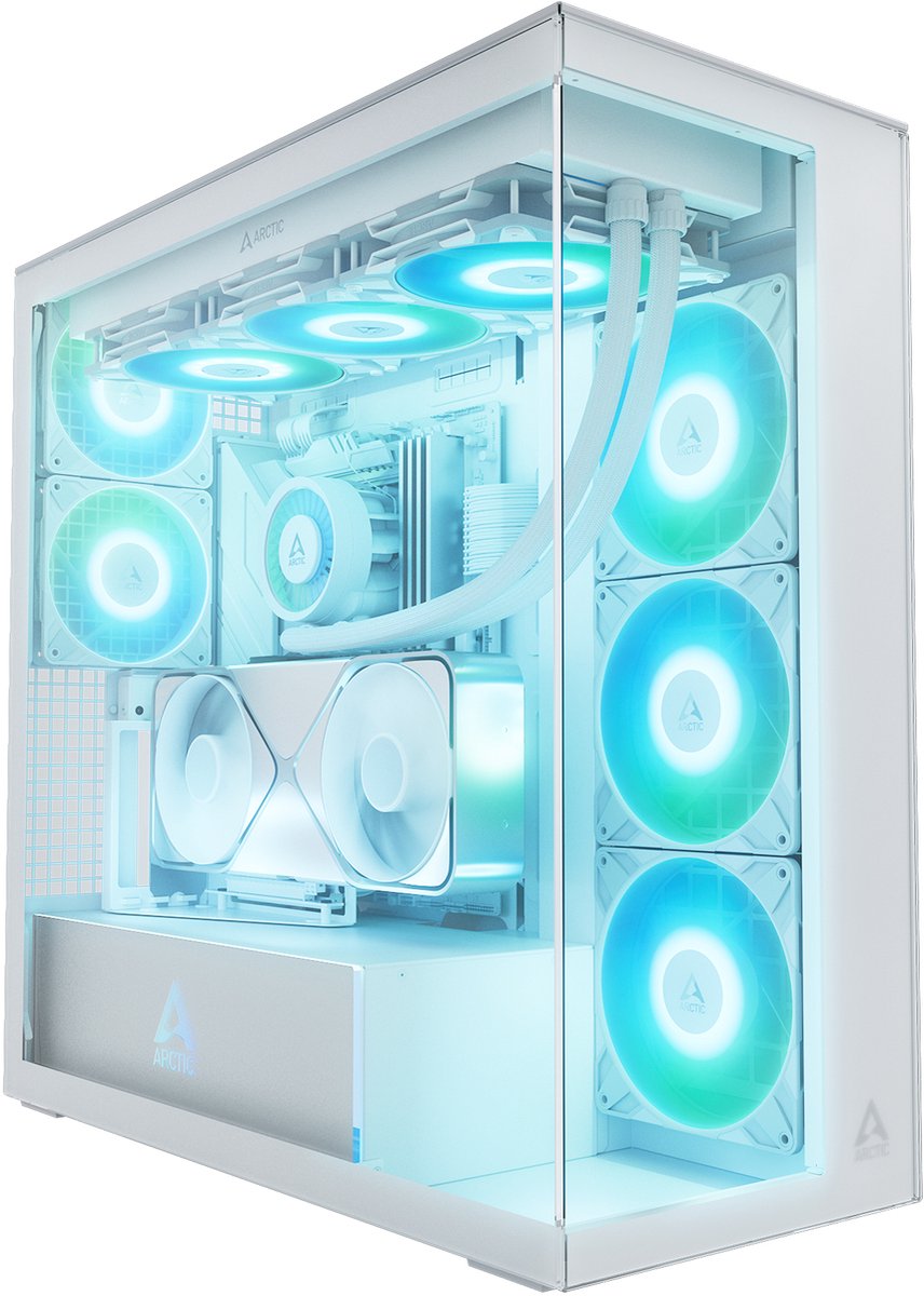 ARCTIC Xtender VG (White) midi tower behuizing