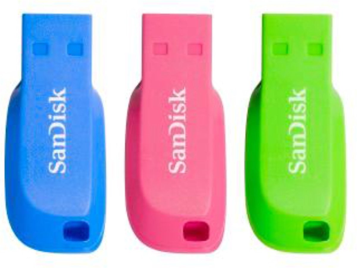SanDisk Cruzer Blade 32GB USB stick 3x