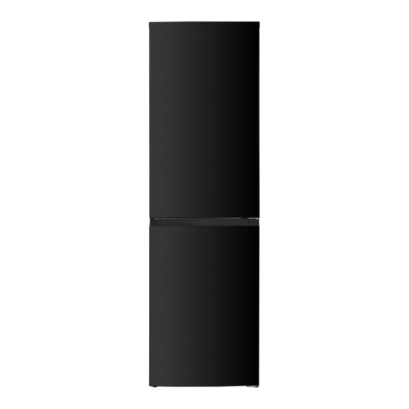 Exquisit KGC250-80-NF-040DB - Koel-vriescombinatie - 247 Liter - No-Frost - Energielabel D - Zwart - 5 Jaar Garantie