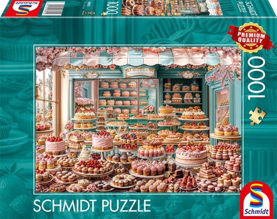 Pastry shop, 1000 stukjes - Puzzel