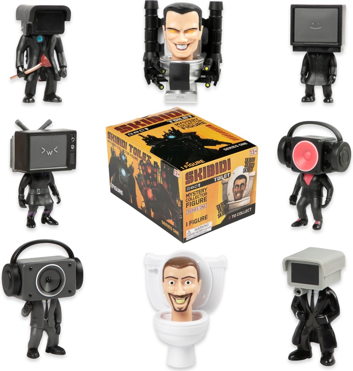 Beeldje BOTI Skibidi Toilet - Mystere A Collectionner