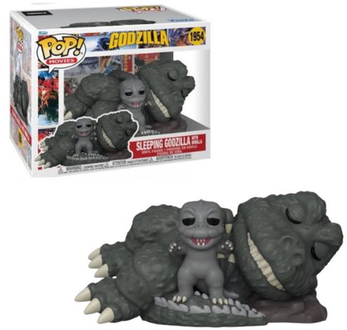 Beeldje Funko Super Godzilla Sleeping Godzilla With Minilla