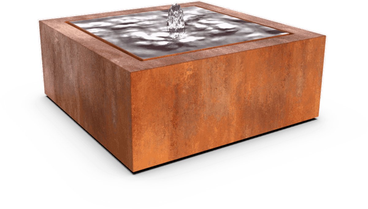 Watertafel Taula Quadra 120 x 120 x 40 cm Waterornament Geroba - Geroba