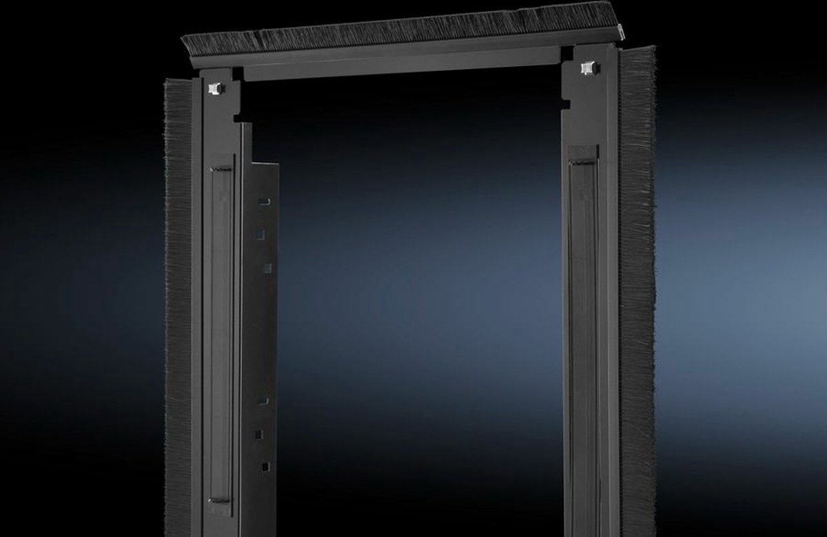Rittal 5302014 19 inch Ventilatorplaat voor patchkast Zwart