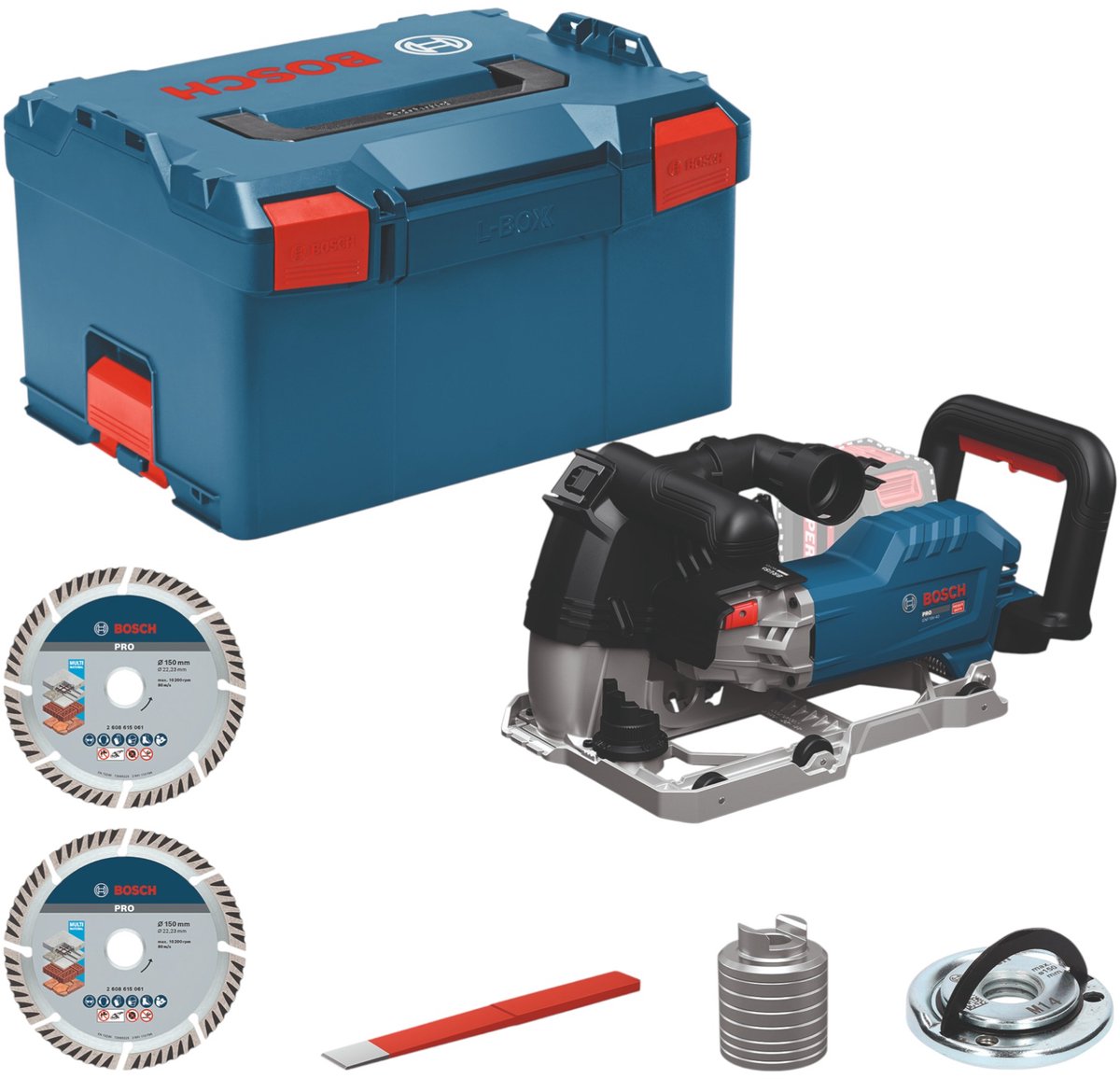Bosch Professional PRO GNF 18V-40 Accu muurfrees 18V Basic Body in L-Boxx - 06016C5000