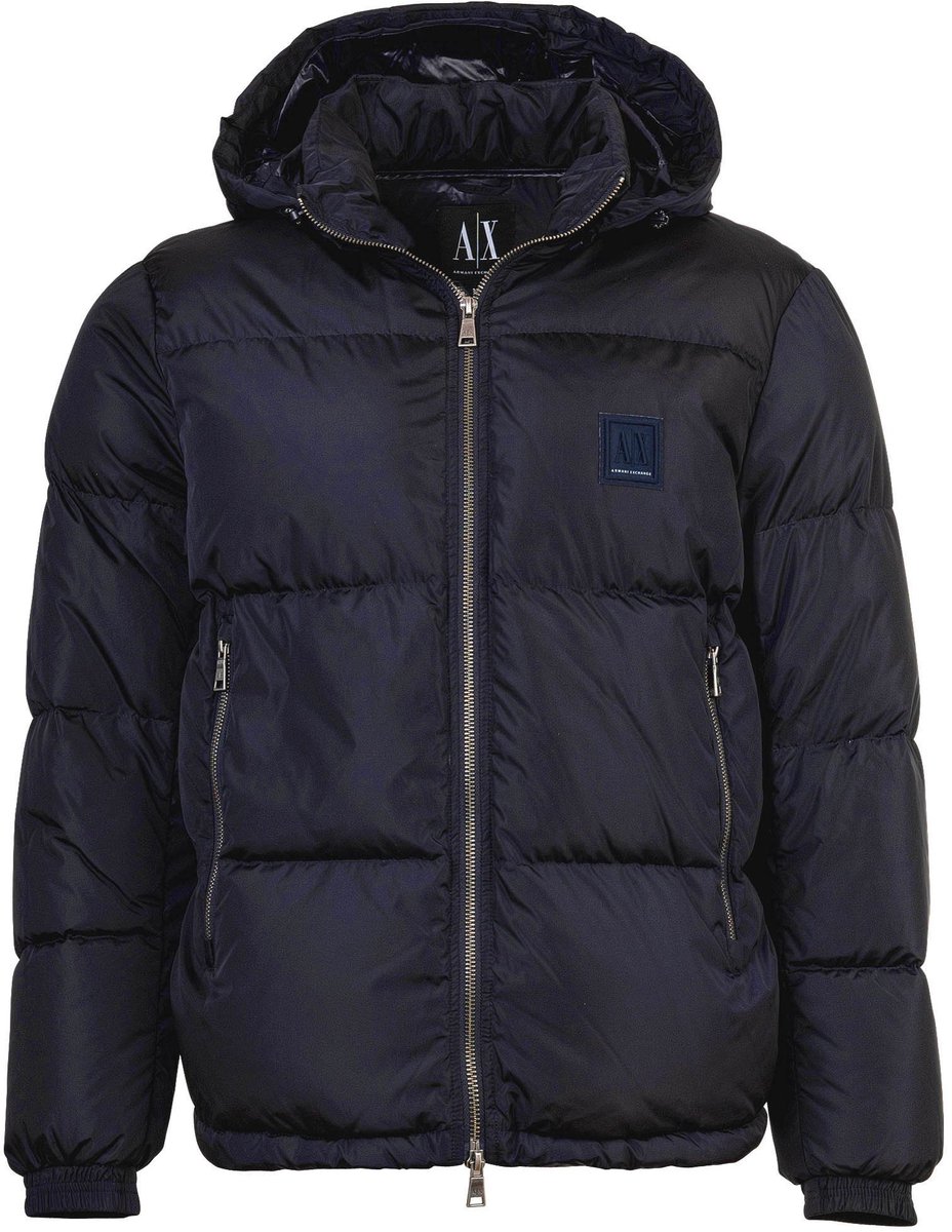 Puffer Jacket met Kap Padding
