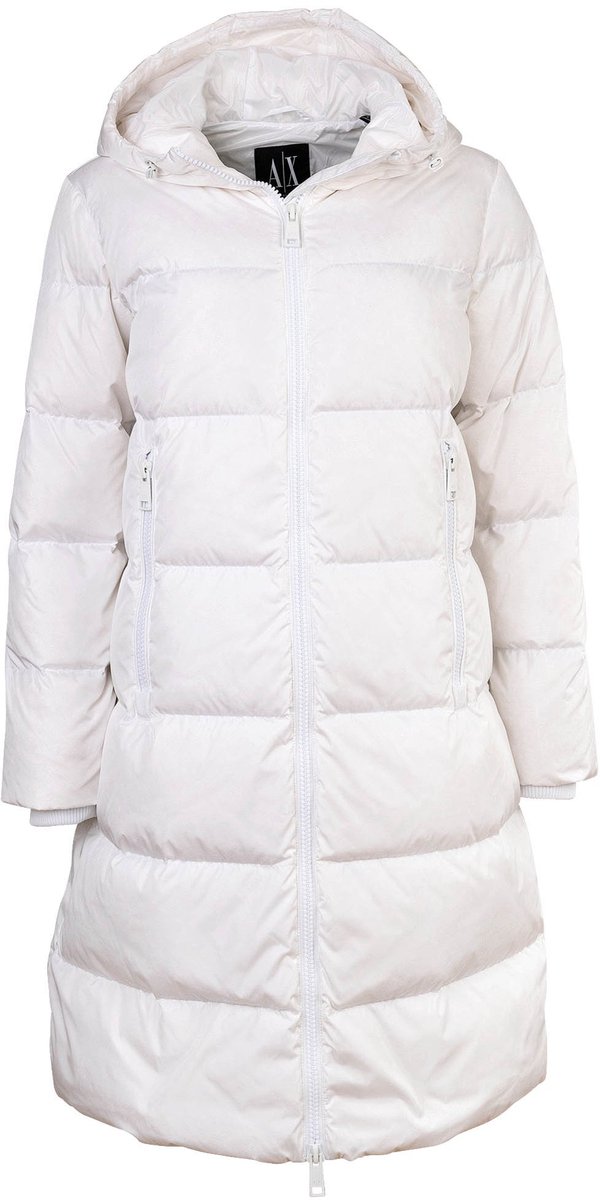 Hooded Puffer Lange Jas