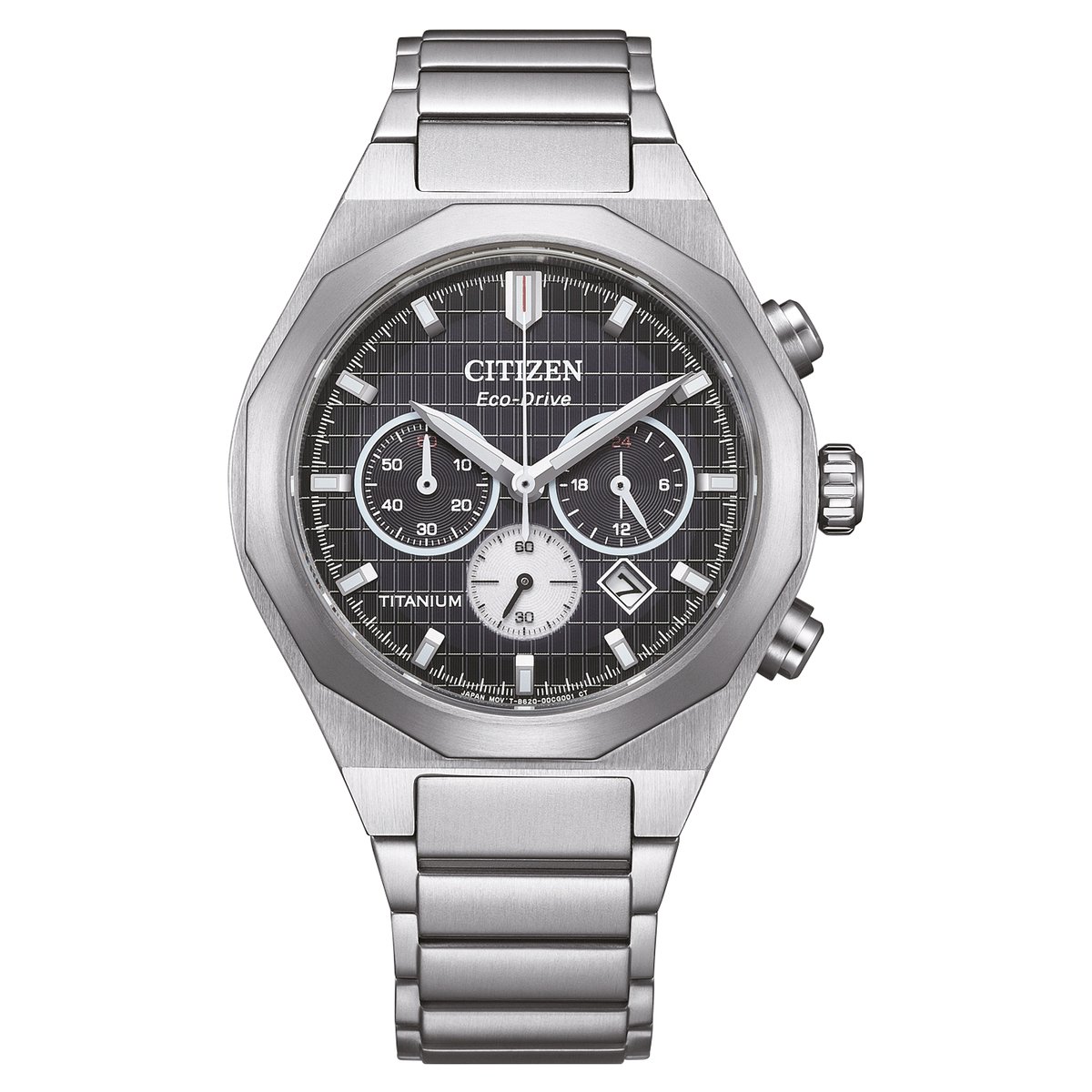 Citizen Zenshin Senkei Heren Horloge Zilverkleurig CA4690-51E