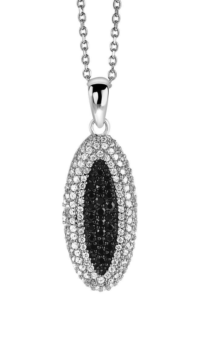 Orphelia Dames 925 Sterling Zilveren Ketting met Hanger - Zilver ZH-4799