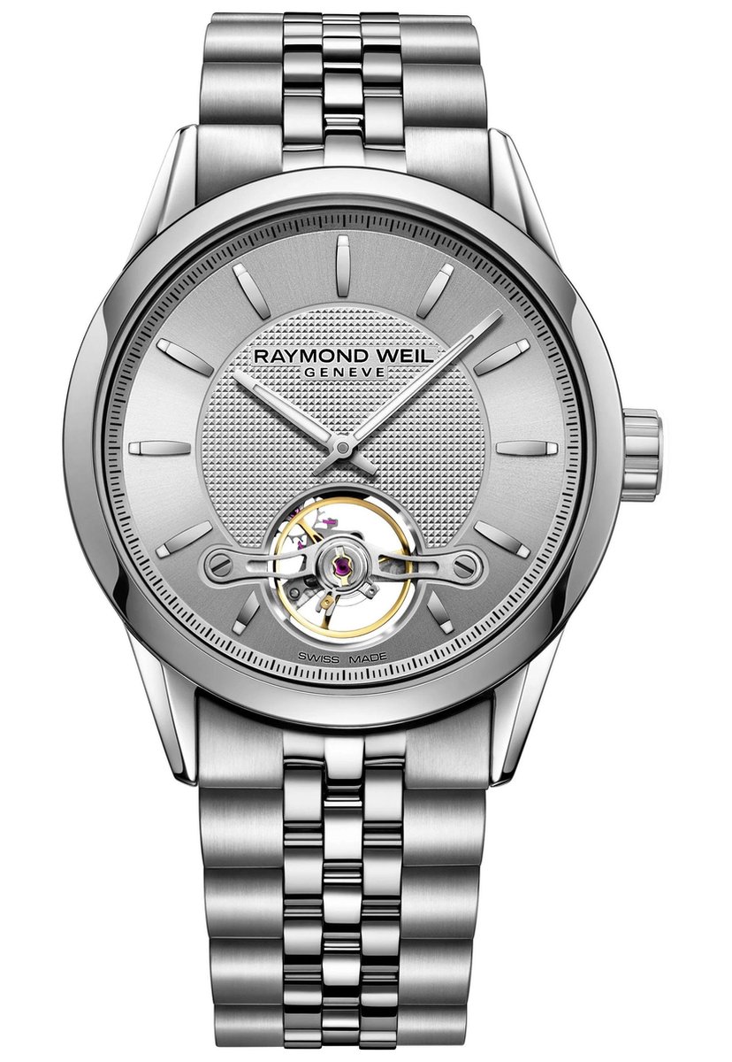 Raymond Weil Freelancer Heren Horloge Zilverkleurig 2780-ST-65001