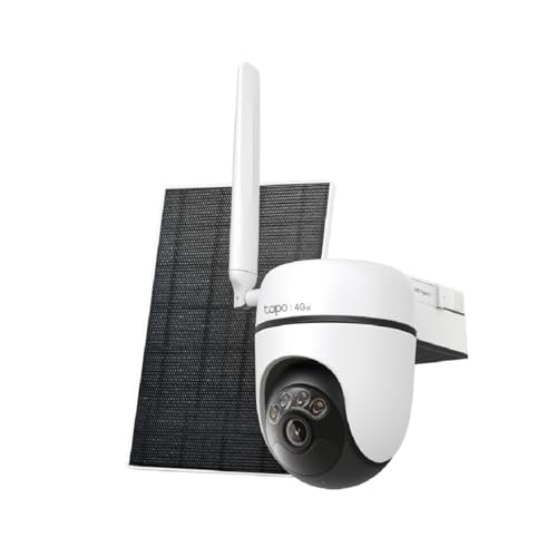 Câmara de Segurança com Painel Solar IP TP-Link Tapo C615G LTE 4G Dome 3MP 2.8mm Exterior IP65