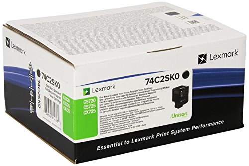 Lexmark 74C2SK0 tonercartridge 1 stuk(s) Origineel Zwart