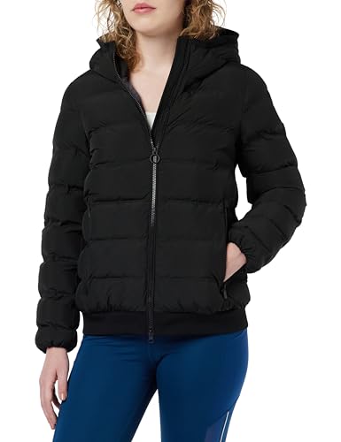 Geox W Spherica Jacket voor dames, zwart, 48