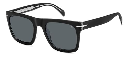 David Beckham DB 7000/S FLAT BLACK/GREY 56/22/150 Mensbrillen Zonnebrillen