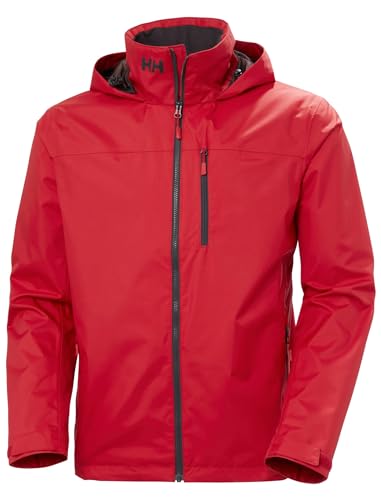 Helly Hansen Heren Crew Hooded Jacket 2.0Hooded Jacket, 162 Rood, L