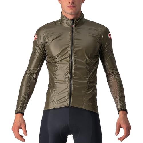 CASTELLI 4520058-232 Air Shell Jacket heren sportjack Moss Brown S