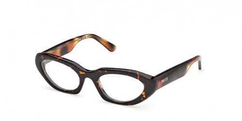 Emilio Pucci Mujer Ep5271 Gafas, 052 Dark Havana, 52/21/140
