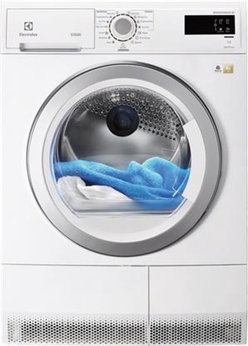 Electrolux Edh3386gdw - Warmtepompdroger - 8 Kg - 66 Db - Energieklasse A+ | Nieuw (outlet)