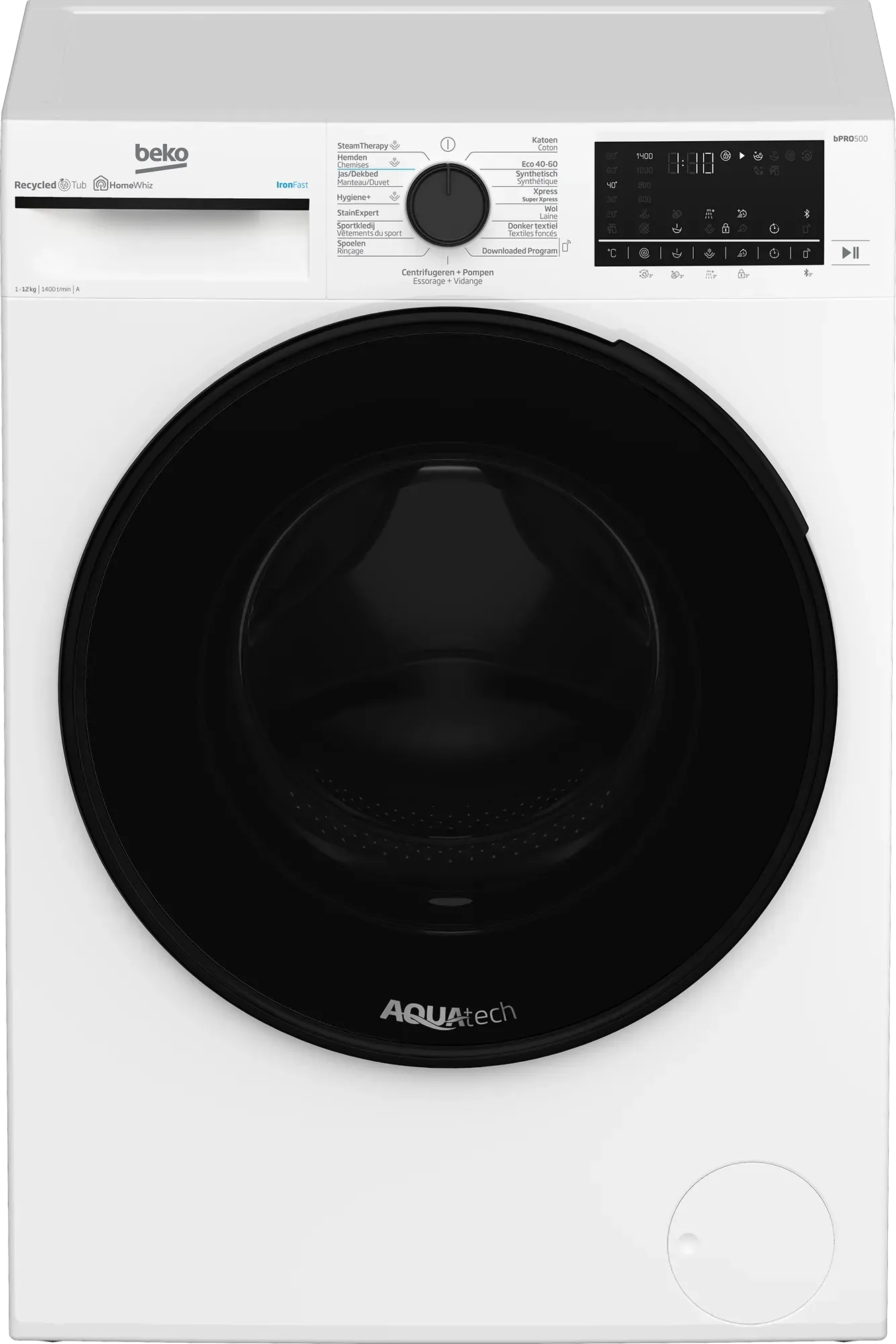 Beko B5WT512410W - Homewhiz - RecycledTub™ - Wasmachine