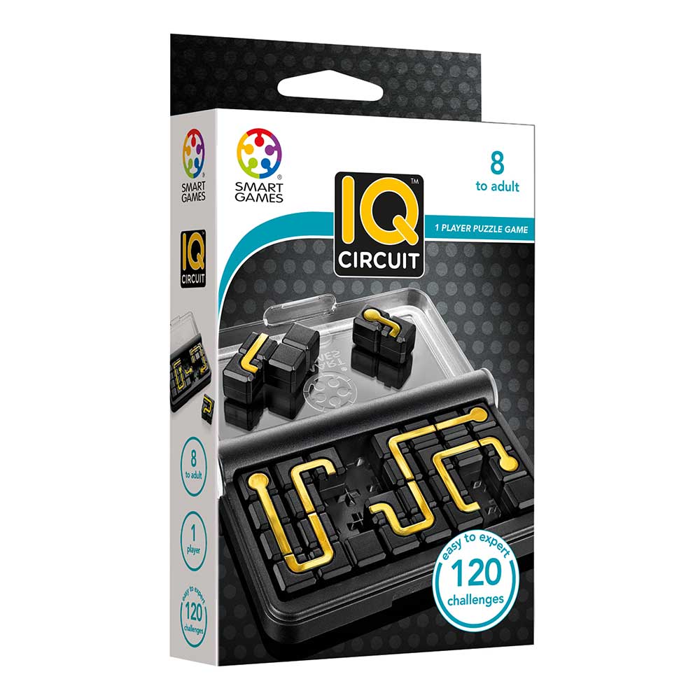 SmartGames - IQ Circuit - 120 opdrachten - Denkspel