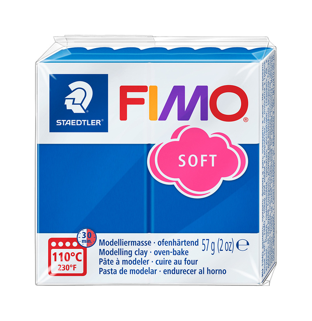 Staedtler FIMO Soft 8020 Boetseerklei 57g Blauw 1stuk(s)