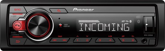 Pioneer MVH-330DAB - Inclusief antenne - Zwart