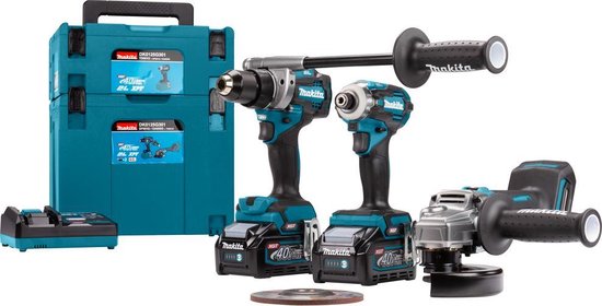 Makita DK0125G301 Accu Combiset 3-delig XGT 40V Max 4.0Ah in Mbox