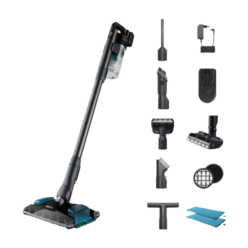 Philips XC8055/01 - Steelstofzuiger met dweilfunctie