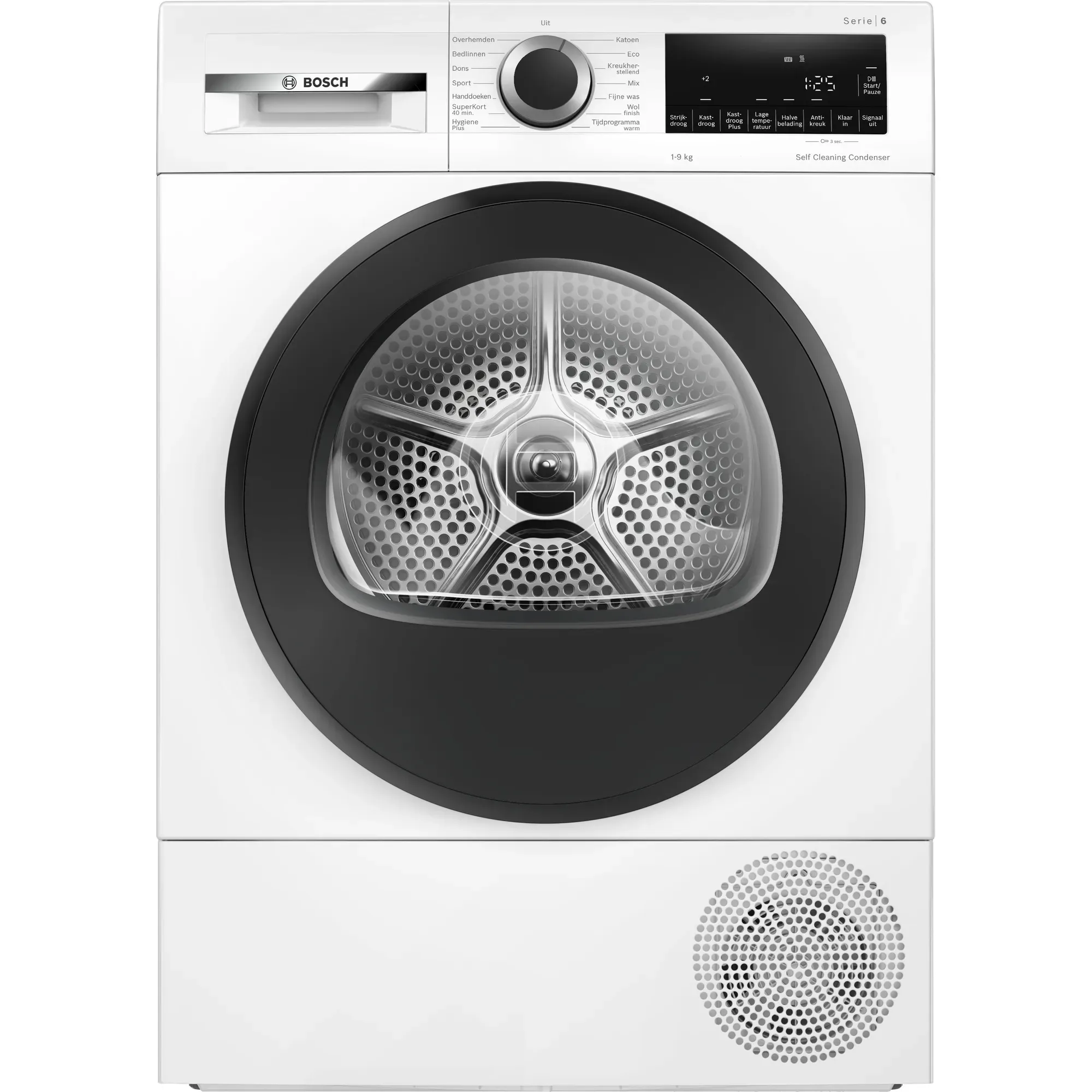 Bosch Serie 6 WQG245D5NL - Wasdroger - Warmtepompdroger - A+++ - Wit