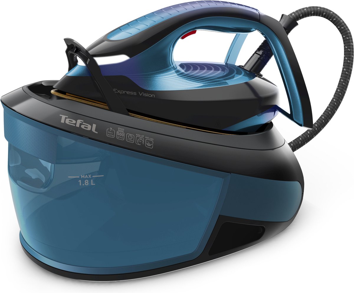 Tefal stoomstrijksysteem SV8151 - Stoomgenerator - Anti-Kalkreservoir - Blauw