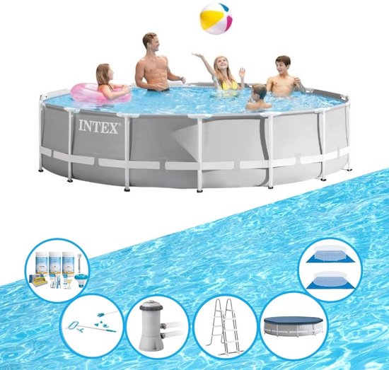 Intex Zwembad Prism Frame - Inclusief accessoires - 427x107 cm