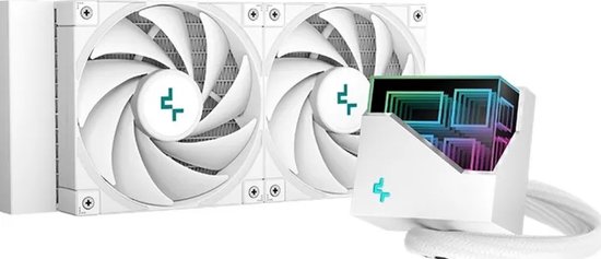 DeepCool LT520 WH - Vloeistofkoelsysteem processor - Afmeting radiator: 240 mm