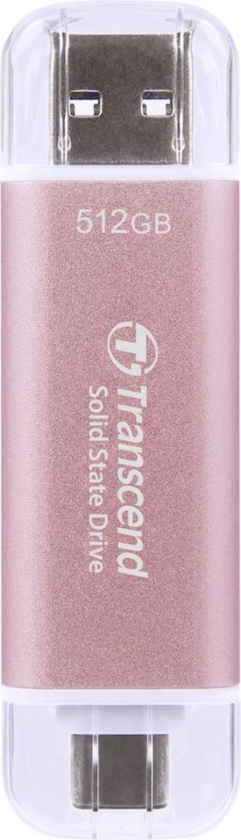 Transcend 512 GB SSD Flash stick USB-C 10Gbps TS512GESD310P