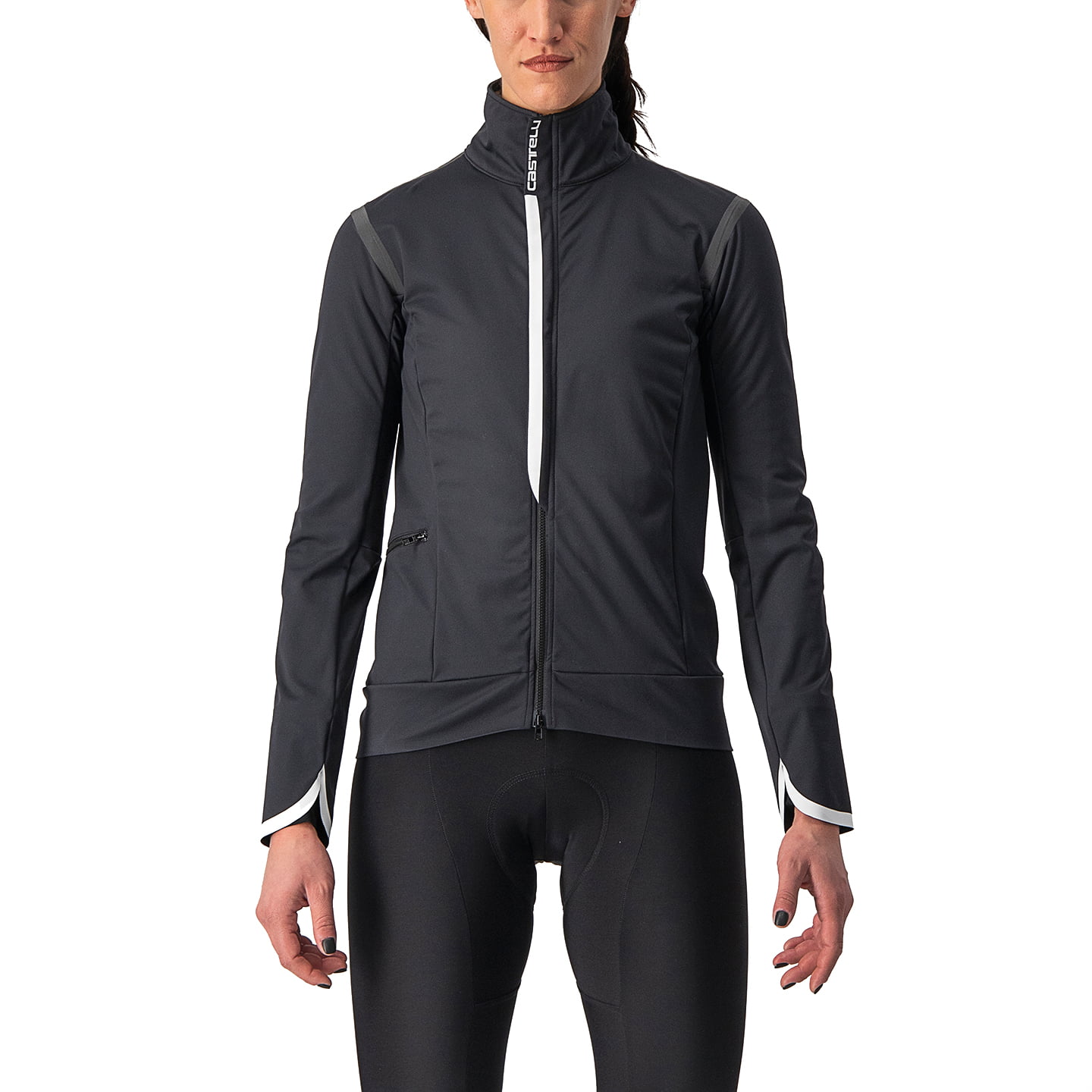 Castelli Alpha Ultimate Insulated fietsjack lange mouw groen dames S