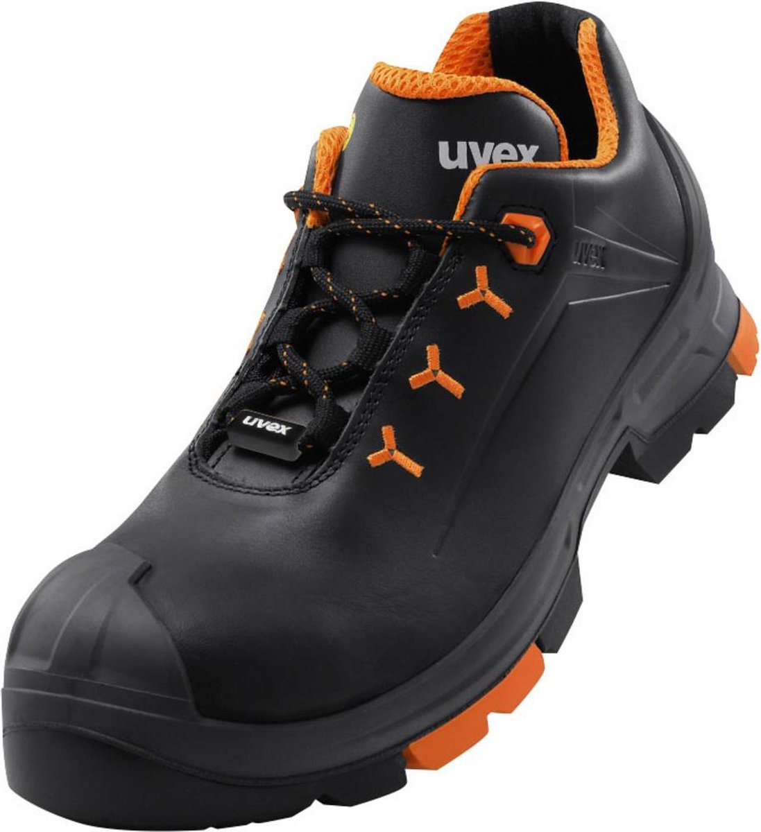 uvex 2 6502240 Veiligheidsschoenen S3 Schoenmaat (EU): 40 Zwart, Oranje 1 paar