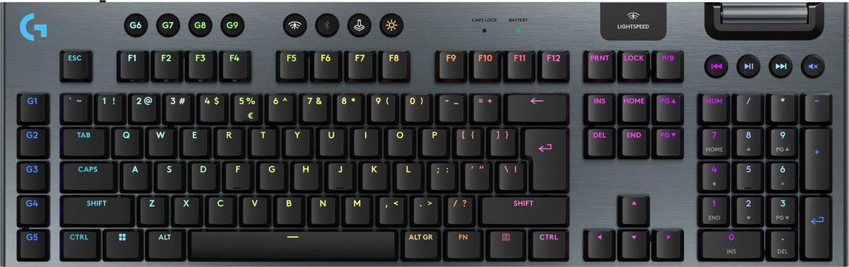 G915 X LIGHTSPEED Low-Profile Wireless Gaming Keyboard Gaming toetsenbord