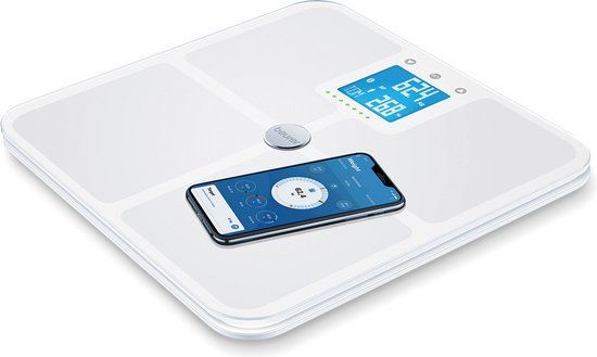 Beurer BF 950 BT Analyse-personenweegschaal Weegbereik (max.): 180 kg Wit