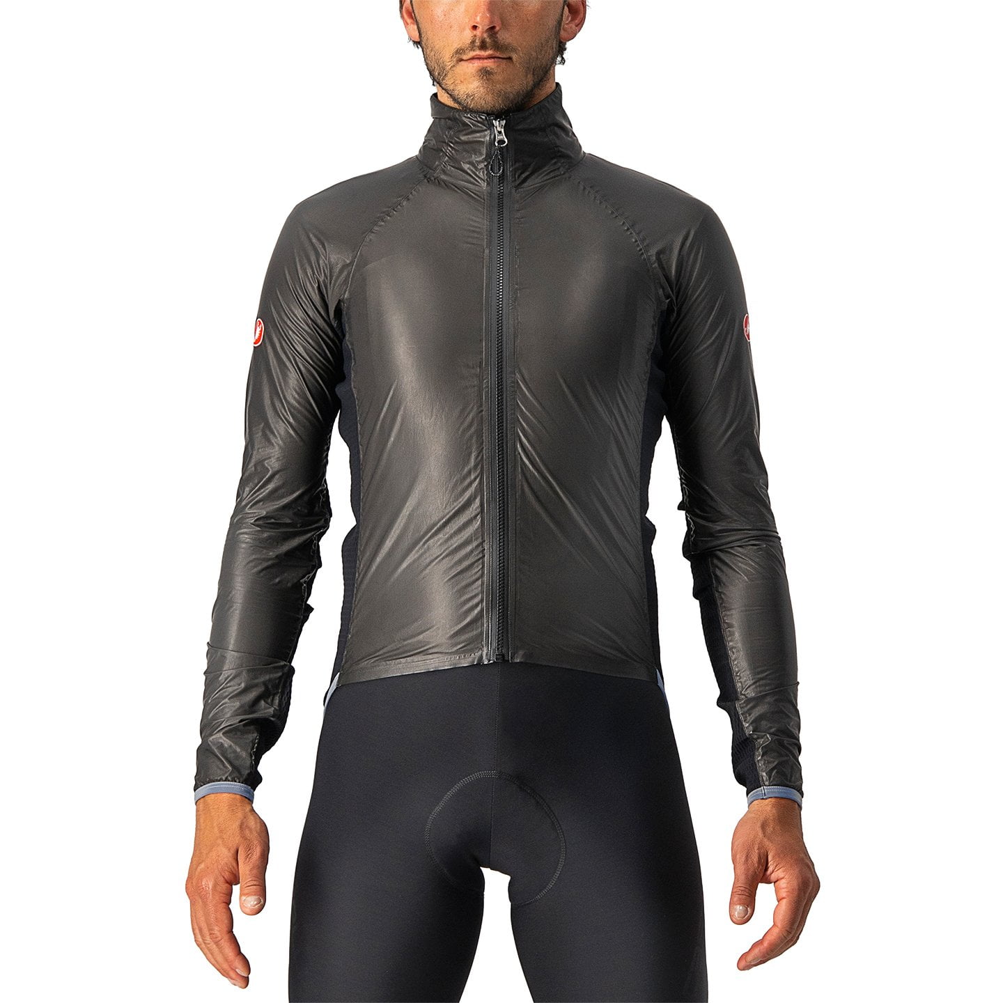 Castelli Slicker Pro fietsjack lange mouw zwart heren XL