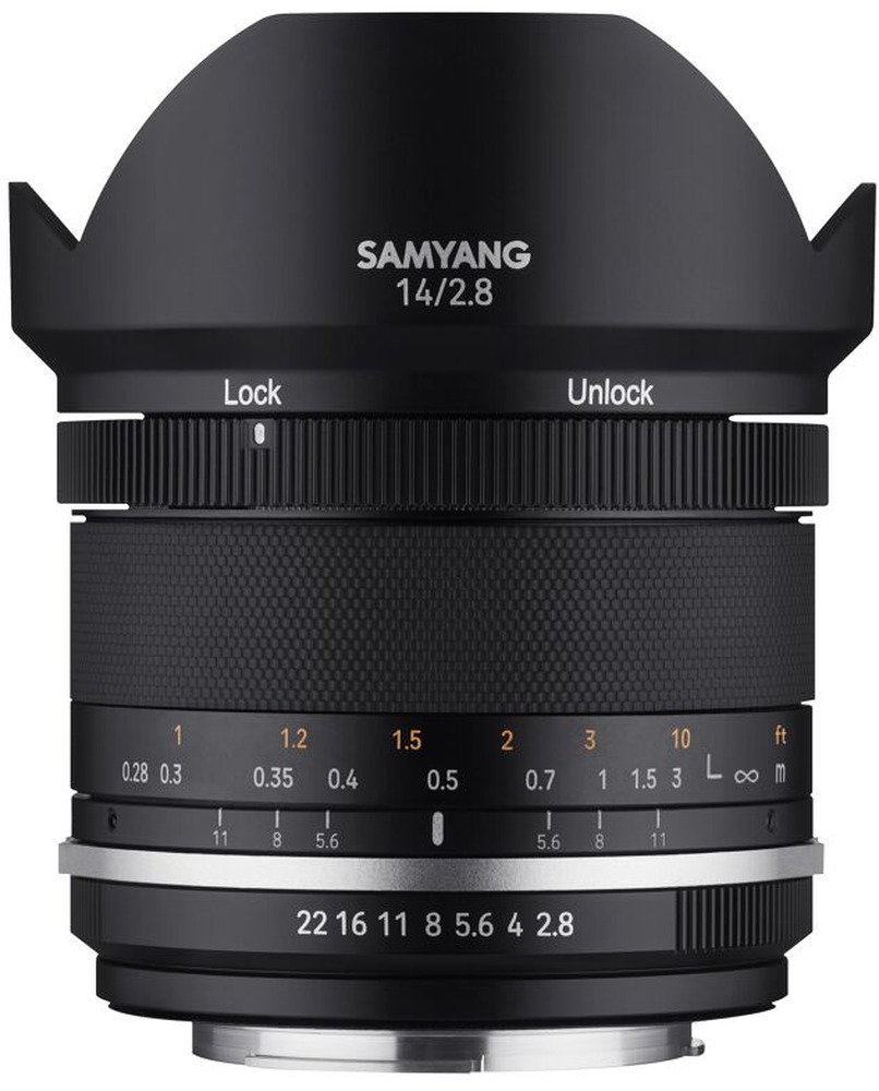 Samyang 14mm F2.8 MK2 Fuji X | Prime lenzen lenzen | 8809298886394