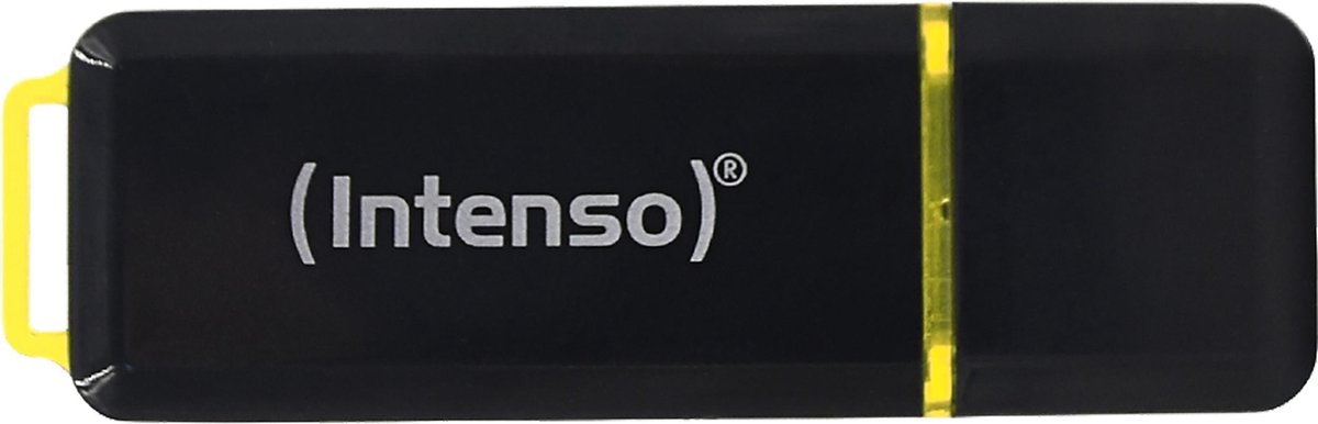 Intenso 3537492 USB-stick 256 GB Zwart, Geel 3537492 USB 3.2 Gen 2 (USB 3.1)