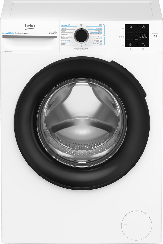 Beko Bm3wft3841w - Energyspin Wasmachine (8 Kg 1400 Rpm A)