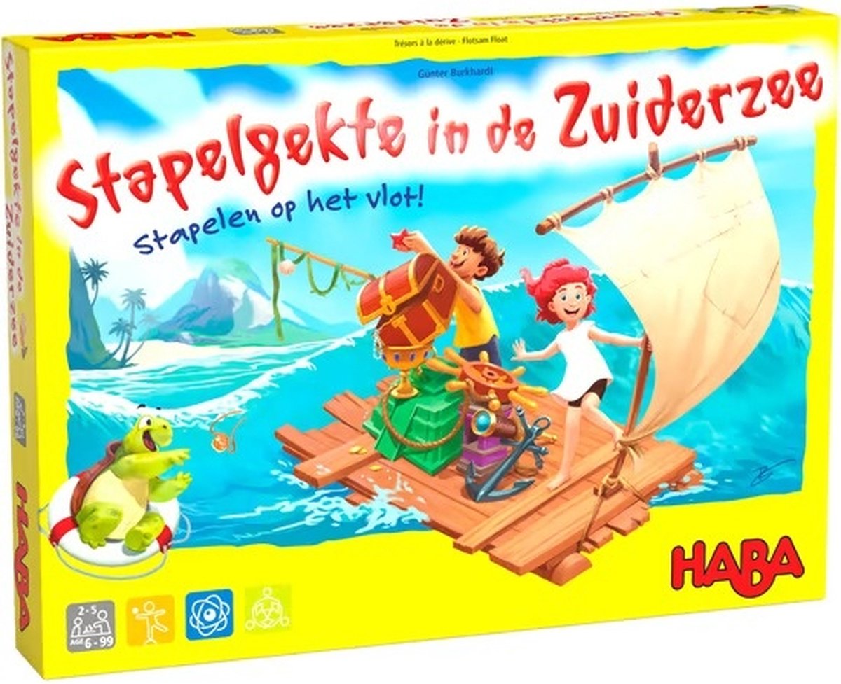 Stapelgekte in de Zuiderzee - Bordspel