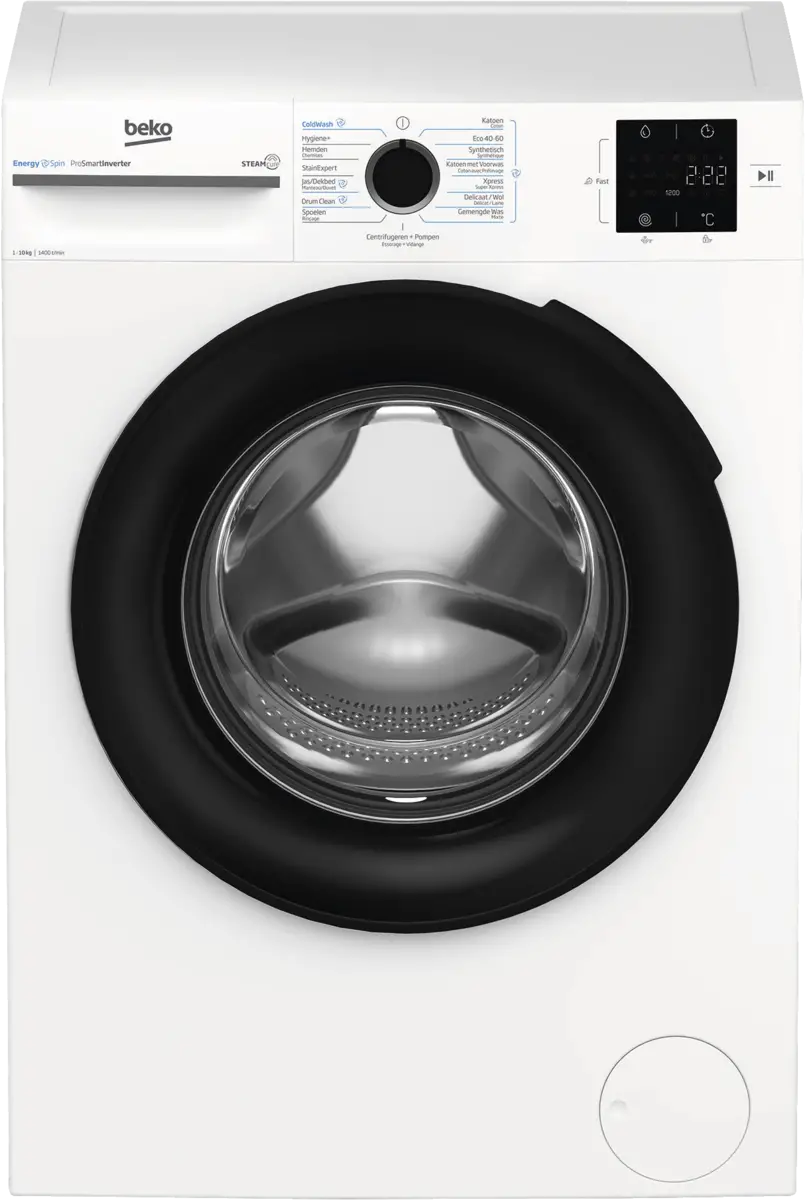 Beko Bm3wft31041w - Energyspin Wasmachine (10 Kg 1400 Rpm A)