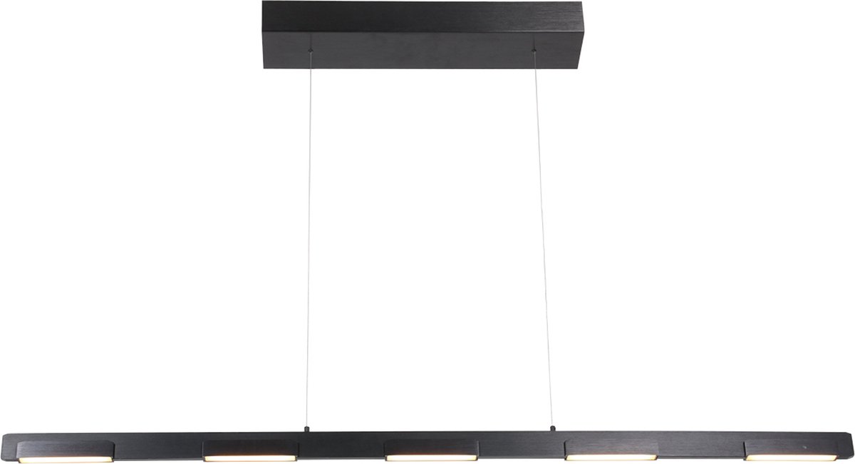 Steinhauer Hanglamp Bloc L 120 cm zwart