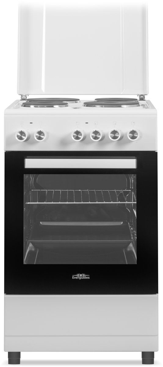 Everglades Evck5100 Wit 50cm Elektrische Fornuis