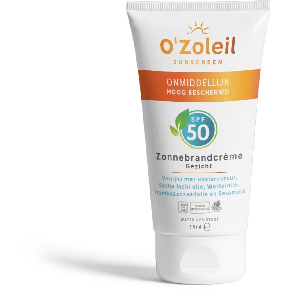 O'Zoleil Zonnebrandcrème Gezicht SPF50