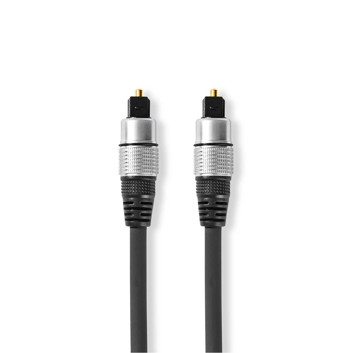Nedis CAGC25000AT50 Optische Audiokabel Toslink Male - Toslink Male 5,00 M Antraciet
