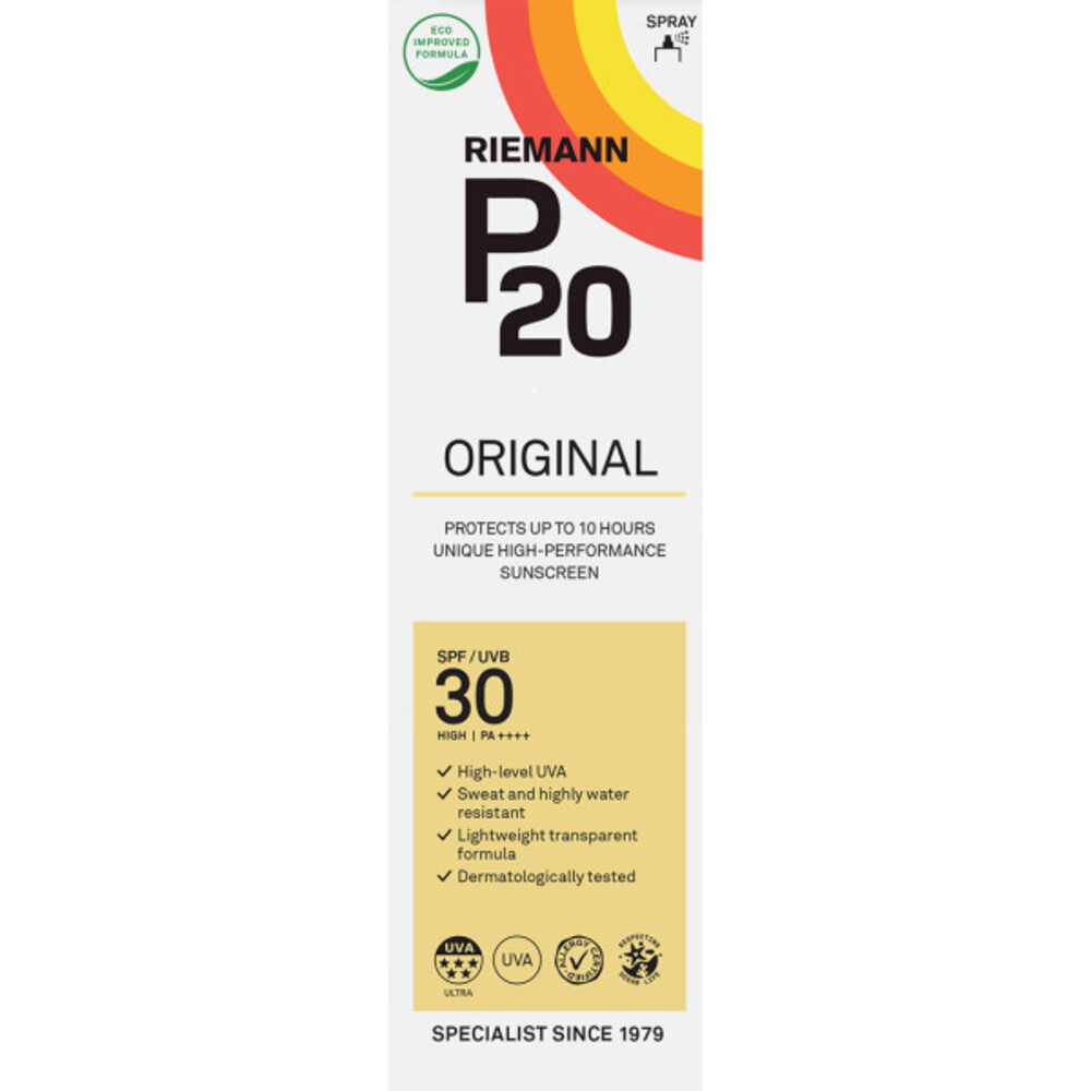 Riemann P20 Original Spray SPF 30 | 85 ml