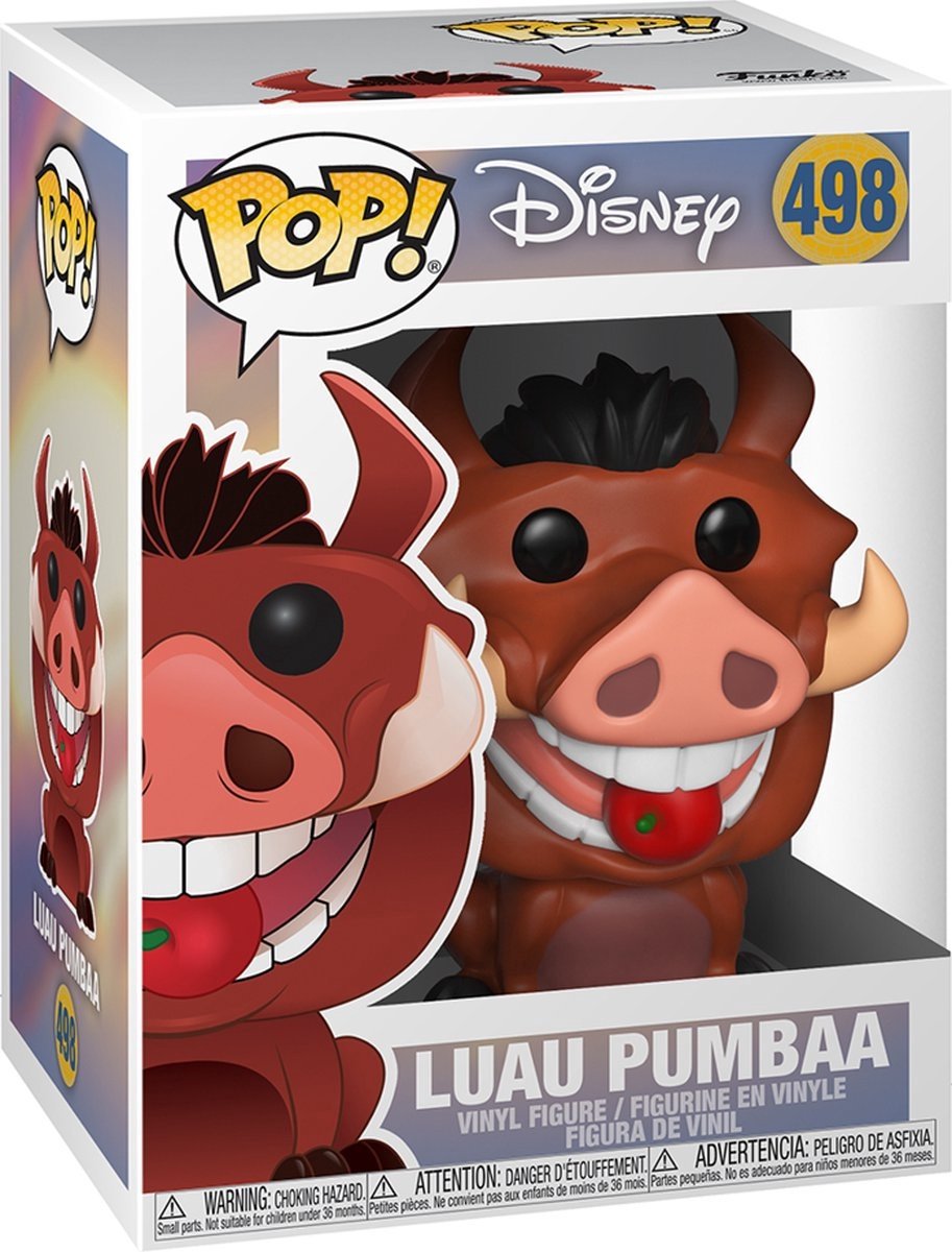 Disney The Lion King Funko Pop Vinyl: Luau Pumbaa